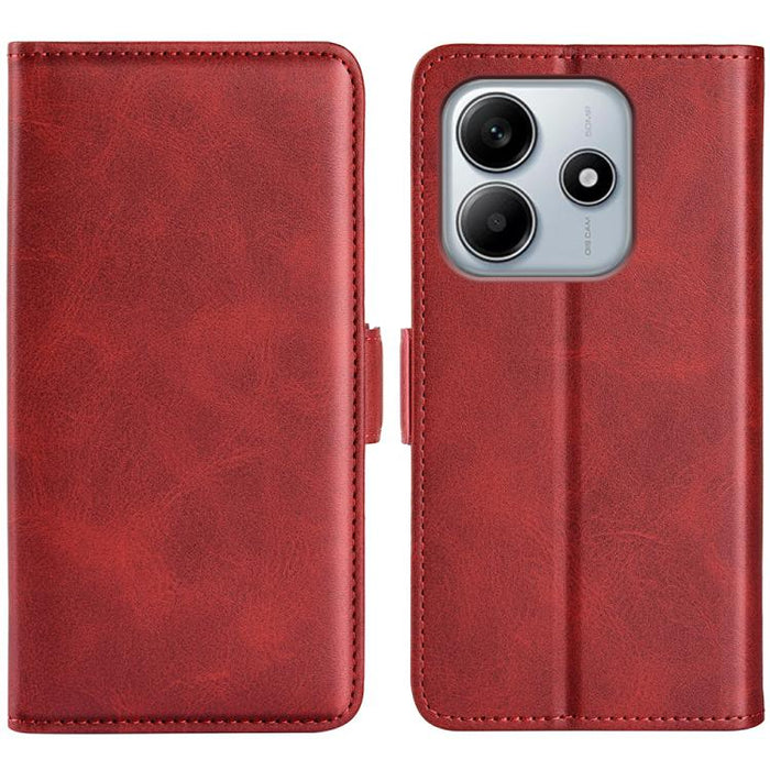 Funda de teléfono de cuero con tapa horizontal con hebilla magnética de doble cara, For Xiaomi Redmi Note 14 Pro+, For Xiaomi Redmi Note 14 Pro 5G, For Xiaomi 14T Pro, For Xiaomi 14T, For Xiaomi Redmi 14C 4G, For Xiaomi Redmi K70 Ultra                 ...