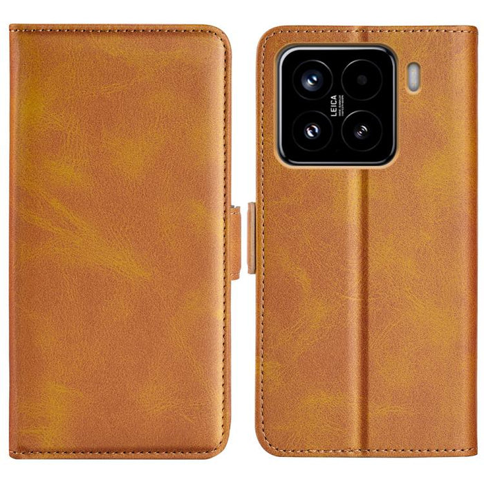 Funda de teléfono de cuero con tapa horizontal con hebilla magnética de doble cara, For Xiaomi Redmi Note 14 Pro+, For Xiaomi Redmi Note 14 Pro 5G, For Xiaomi 14T Pro, For Xiaomi 14T, For Xiaomi Redmi 14C 4G, For Xiaomi Redmi K70 Ultra                 ...