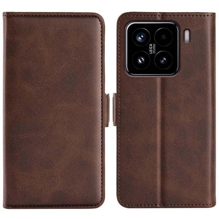 Funda de teléfono de cuero con tapa horizontal con hebilla magnética de doble cara, For Xiaomi Redmi Note 14 Pro+, For Xiaomi Redmi Note 14 Pro 5G, For Xiaomi 14T Pro, For Xiaomi 14T, For Xiaomi Redmi 14C 4G, For Xiaomi Redmi K70 Ultra                 ...