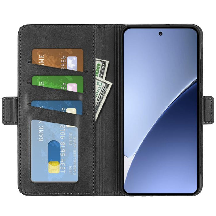 Funda de teléfono de cuero con tapa horizontal con hebilla magnética de doble cara, For Xiaomi Redmi Note 14 Pro+, For Xiaomi Redmi Note 14 Pro 5G, For Xiaomi 14T Pro, For Xiaomi 14T, For Xiaomi Redmi 14C 4G, For Xiaomi Redmi K70 Ultra                 ...