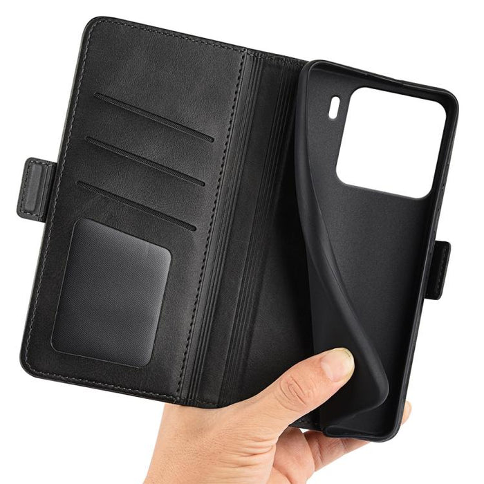 Funda de teléfono de cuero con tapa horizontal con hebilla magnética de doble cara, For Xiaomi Redmi Note 14 Pro+, For Xiaomi Redmi Note 14 Pro 5G, For Xiaomi 14T Pro, For Xiaomi 14T, For Xiaomi Redmi 14C 4G, For Xiaomi Redmi K70 Ultra                 ...