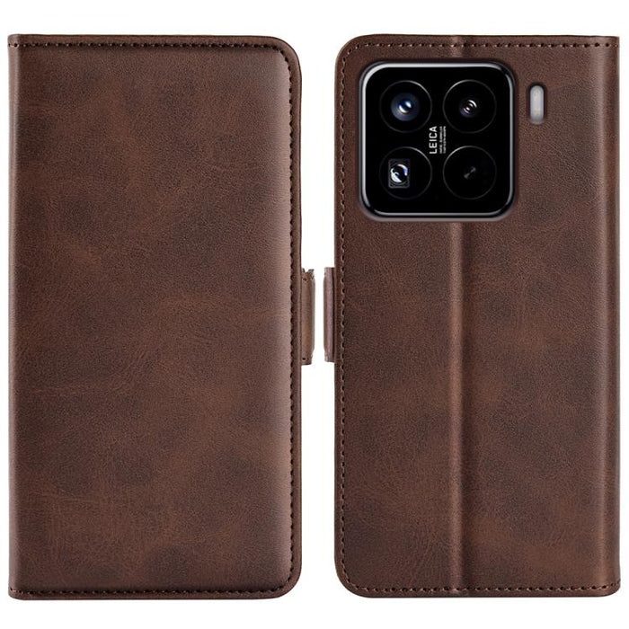 Funda de teléfono de cuero con tapa horizontal con hebilla magnética de doble cara, For Xiaomi Redmi Note 14 Pro+, For Xiaomi Redmi Note 14 Pro 5G, For Xiaomi 14T Pro, For Xiaomi 14T, For Xiaomi Redmi 14C 4G, For Xiaomi Redmi K70 Ultra                 ...