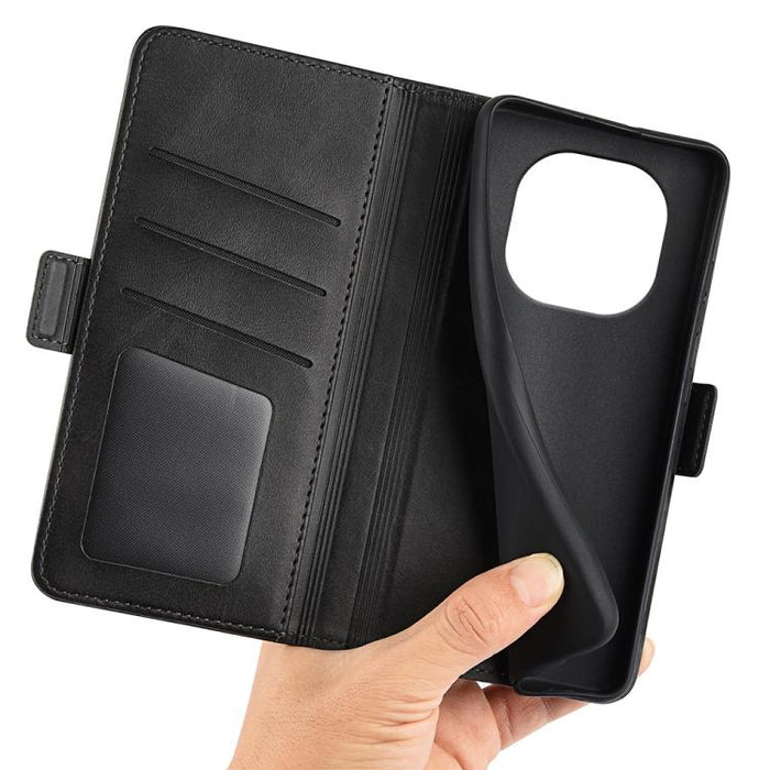 Funda de teléfono de cuero con tapa horizontal con hebilla magnética de doble cara, For Xiaomi Redmi Note 14 Pro+, For Xiaomi Redmi Note 14 Pro 5G, For Xiaomi 14T Pro, For Xiaomi 14T, For Xiaomi Redmi 14C 4G, For Xiaomi Redmi K70 Ultra                 ...