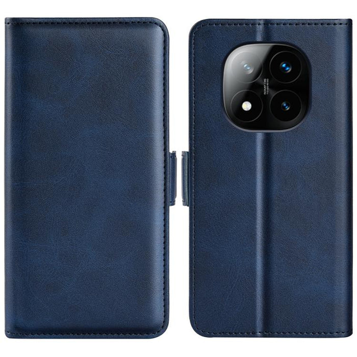 Funda de teléfono de cuero con tapa horizontal con hebilla magnética de doble cara, For Xiaomi Redmi Note 14 Pro+, For Xiaomi Redmi Note 14 Pro 5G, For Xiaomi 14T Pro, For Xiaomi 14T, For Xiaomi Redmi 14C 4G, For Xiaomi Redmi K70 Ultra                 ...