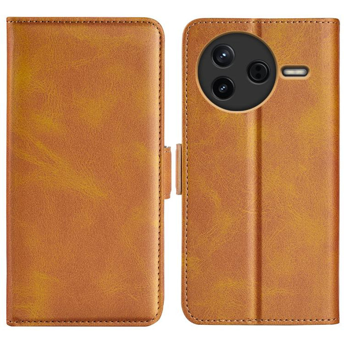 Funda de teléfono de cuero con tapa horizontal con hebilla magnética de doble cara, For Redmi Turbo 5 Max / Poco X8 Pro Max, For Redmi Turbo 5 5G / Poco X8 Pro 5G, For Redmi Note 15 Pro+ Global 163.3mm, For Redmi Note 15 4G / 5G Global 164mm           ...