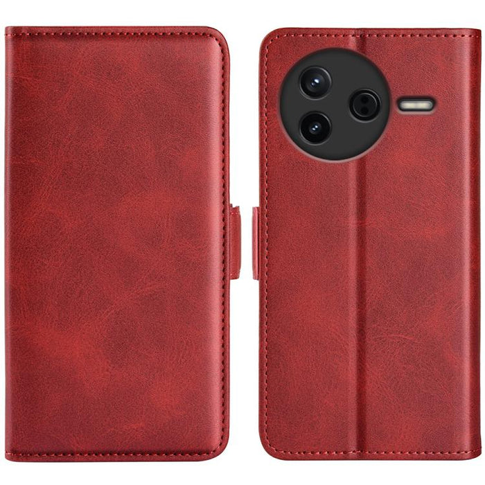 Funda de teléfono de cuero con tapa horizontal con hebilla magnética de doble cara, For Redmi Turbo 5 Max / Poco X8 Pro Max, For Redmi Turbo 5 5G / Poco X8 Pro 5G, For Redmi Note 15 Pro+ Global 163.3mm, For Redmi Note 15 4G / 5G Global 164mm           ...