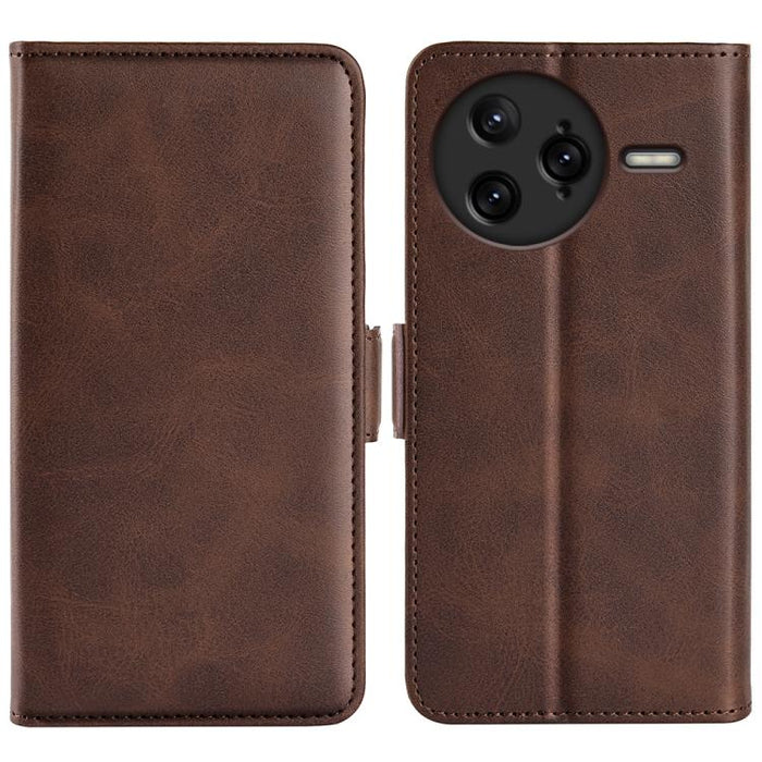 Funda de teléfono de cuero con tapa horizontal con hebilla magnética de doble cara, For Redmi Turbo 5 Max / Poco X8 Pro Max, For Redmi Turbo 5 5G / Poco X8 Pro 5G, For Redmi Note 15 Pro+ Global 163.3mm, For Redmi Note 15 4G / 5G Global 164mm           ...