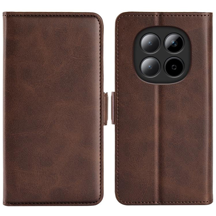 Funda de teléfono de cuero con tapa horizontal con hebilla magnética de doble cara, For Redmi Turbo 5 Max / Poco X8 Pro Max, For Redmi Turbo 5 5G / Poco X8 Pro 5G, For Redmi Note 15 Pro+ Global 163.3mm, For Redmi Note 15 4G / 5G Global 164mm           ...