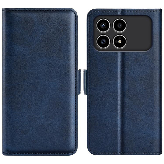 Funda de teléfono de cuero con tapa horizontal con hebilla magnética de doble cara, For Redmi Turbo 5 Max / Poco X8 Pro Max, For Redmi Turbo 5 5G / Poco X8 Pro 5G, For Redmi Note 15 Pro+ Global 163.3mm, For Redmi Note 15 4G / 5G Global 164mm           ...