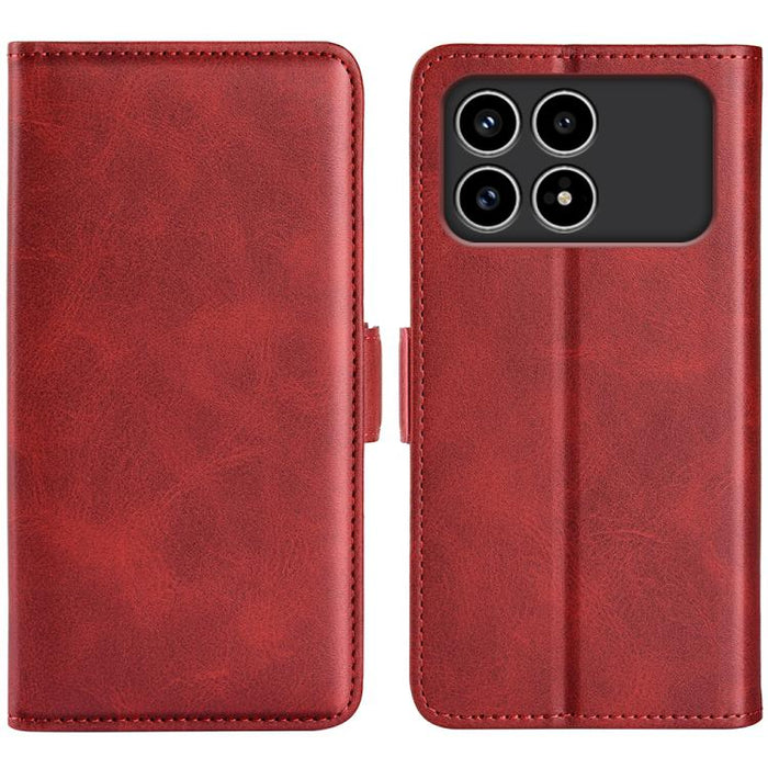 Funda de teléfono de cuero con tapa horizontal con hebilla magnética de doble cara, For Redmi Turbo 5 Max / Poco X8 Pro Max, For Redmi Turbo 5 5G / Poco X8 Pro 5G, For Redmi Note 15 Pro+ Global 163.3mm, For Redmi Note 15 4G / 5G Global 164mm           ...