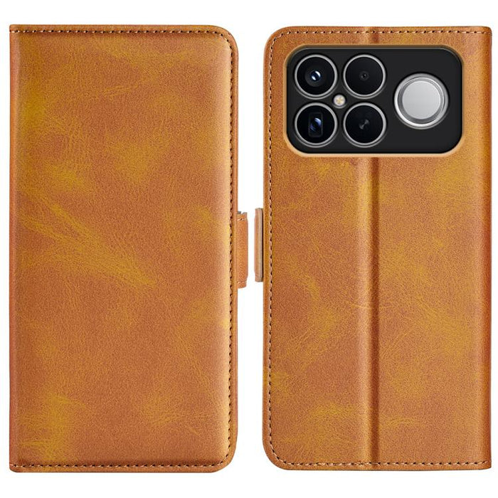Funda de teléfono de cuero con tapa horizontal con hebilla magnética de doble cara, For Redmi Turbo 5 Max / Poco X8 Pro Max, For Redmi Turbo 5 5G / Poco X8 Pro 5G, For Redmi Note 15 Pro+ Global 163.3mm, For Redmi Note 15 4G / 5G Global 164mm           ...