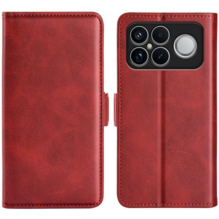 Funda de teléfono de cuero con tapa horizontal con hebilla magnética de doble cara, For Redmi Turbo 5 Max / Poco X8 Pro Max, For Redmi Turbo 5 5G / Poco X8 Pro 5G, For Redmi Note 15 Pro+ Global 163.3mm, For Redmi Note 15 4G / 5G Global 164mm           ...