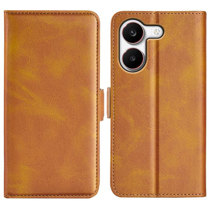 Funda de teléfono de cuero con tapa horizontal con hebilla magnética de doble cara, For Redmi Turbo 5 Max / Poco X8 Pro Max, For Redmi Turbo 5 5G / Poco X8 Pro 5G, For Redmi Note 15 Pro+ Global 163.3mm, For Redmi Note 15 4G / 5G Global 164mm           ...
