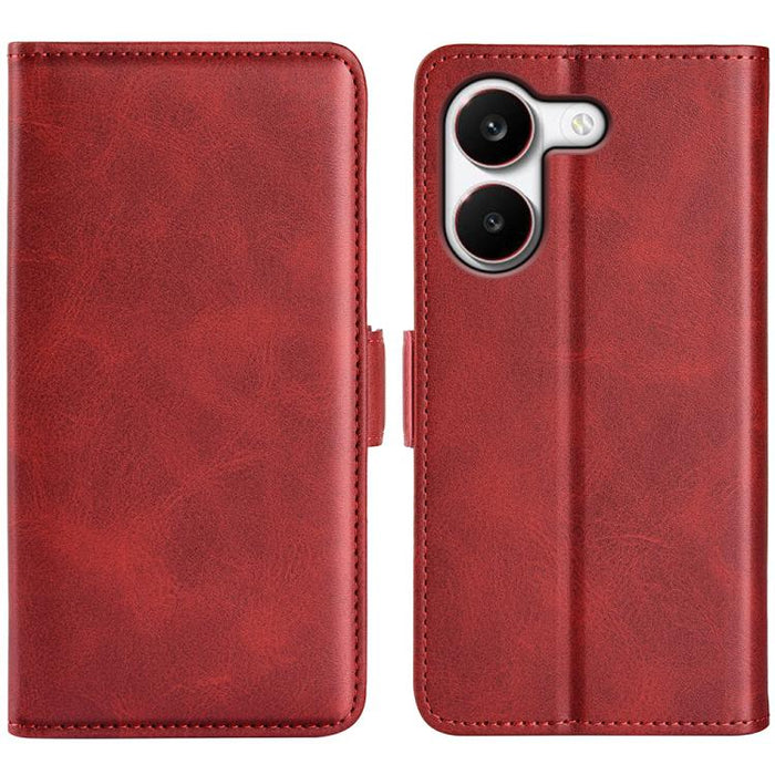 Funda de teléfono de cuero con tapa horizontal con hebilla magnética de doble cara, For Redmi Turbo 5 Max / Poco X8 Pro Max, For Redmi Turbo 5 5G / Poco X8 Pro 5G, For Redmi Note 15 Pro+ Global 163.3mm, For Redmi Note 15 4G / 5G Global 164mm           ...