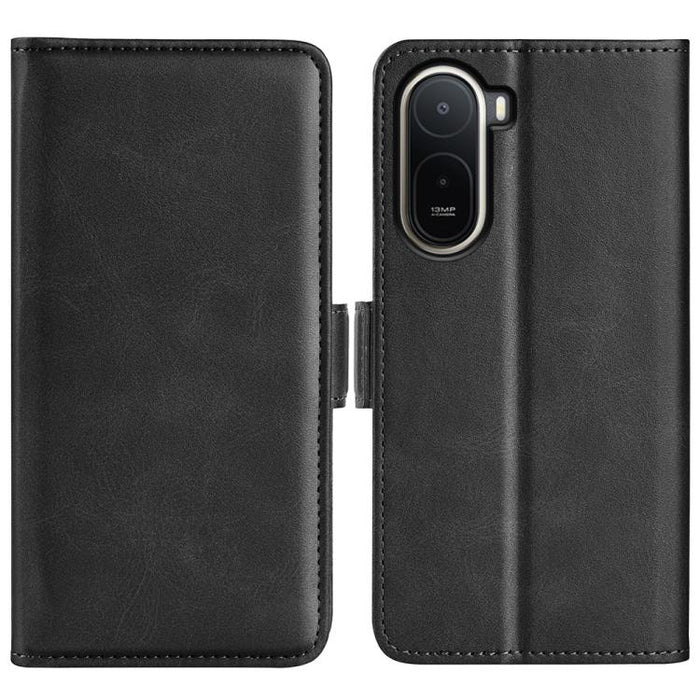 Funda de teléfono de cuero con tapa horizontal con hebilla magnética de doble cara, For Xiaomi Redmi Note 14 Pro+, For Xiaomi Redmi Note 14 Pro 5G, For Xiaomi 14T Pro, For Xiaomi 14T, For Xiaomi Redmi 14C 4G, For Xiaomi Redmi K70 Ultra                 ...