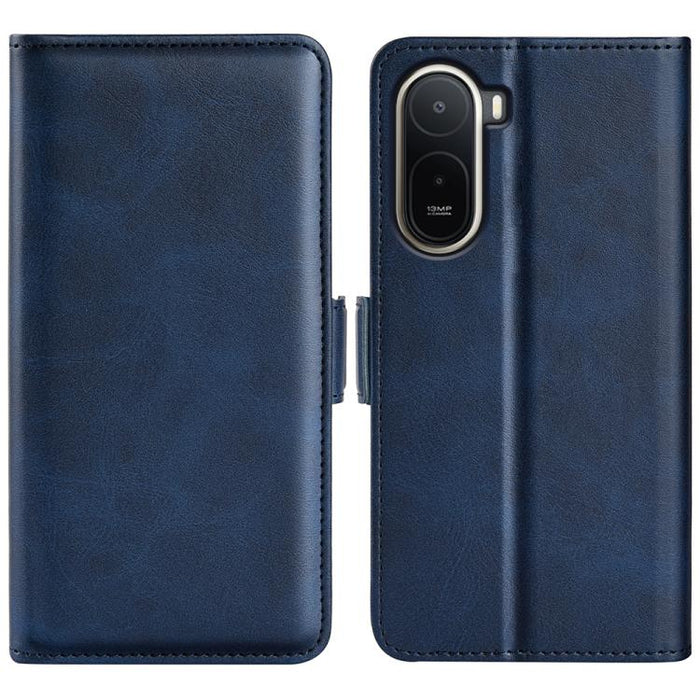 Funda de teléfono de cuero con tapa horizontal con hebilla magnética de doble cara, For Xiaomi Redmi Note 14 Pro+, For Xiaomi Redmi Note 14 Pro 5G, For Xiaomi 14T Pro, For Xiaomi 14T, For Xiaomi Redmi 14C 4G, For Xiaomi Redmi K70 Ultra                 ...
