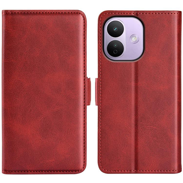 Funda de teléfono de cuero con tapa horizontal con hebilla magnética de doble cara, For Redmi Turbo 5 Max / Poco X8 Pro Max, For Redmi Turbo 5 5G / Poco X8 Pro 5G, For Redmi Note 15 Pro+ Global 163.3mm, For Redmi Note 15 4G / 5G Global 164mm           ...