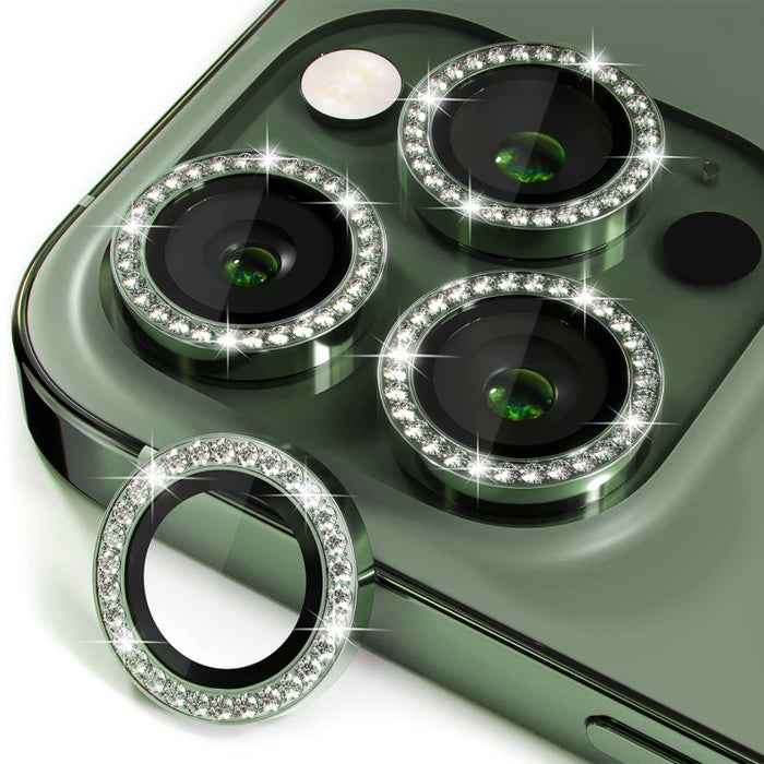 ENKAY AR Antirreflectante Anillo de Diamante Individual Lente de Cámara Vidrio Película Completa, For iPhone 17, For iPhone 17 Pro / 17 Pro Max, For iPhone 15 Pro / 15 Pro Max, For iPhone 15 / 15 Plus
