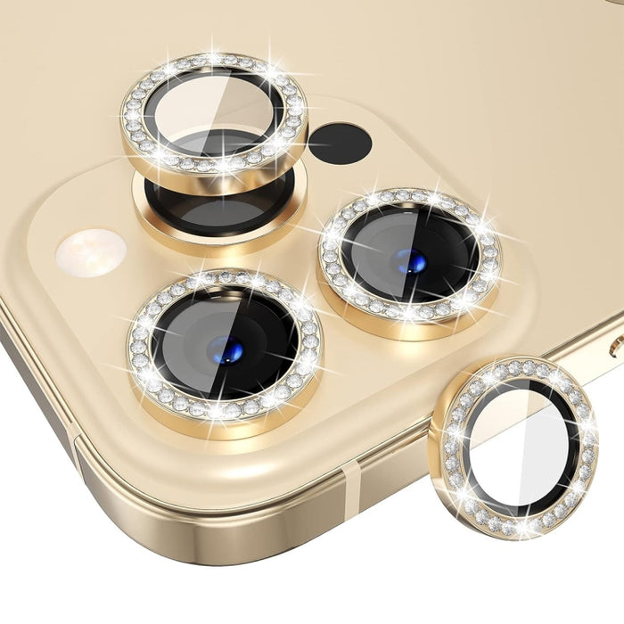 ENKAY AR Antirreflectante Anillo de Diamante Individual Lente de Cámara Vidrio Película Completa, For iPhone 17, For iPhone 17 Pro / 17 Pro Max, For iPhone 15 Pro / 15 Pro Max, For iPhone 15 / 15 Plus