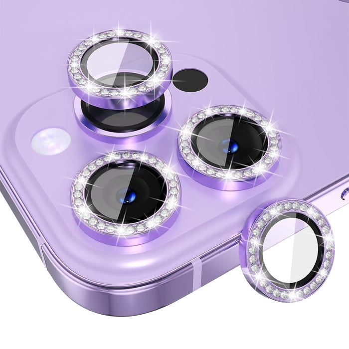 ENKAY AR Antirreflectante Anillo de Diamante Individual Lente de Cámara Vidrio Película Completa, For iPhone 17, For iPhone 17 Pro / 17 Pro Max, For iPhone 15 Pro / 15 Pro Max, For iPhone 15 / 15 Plus