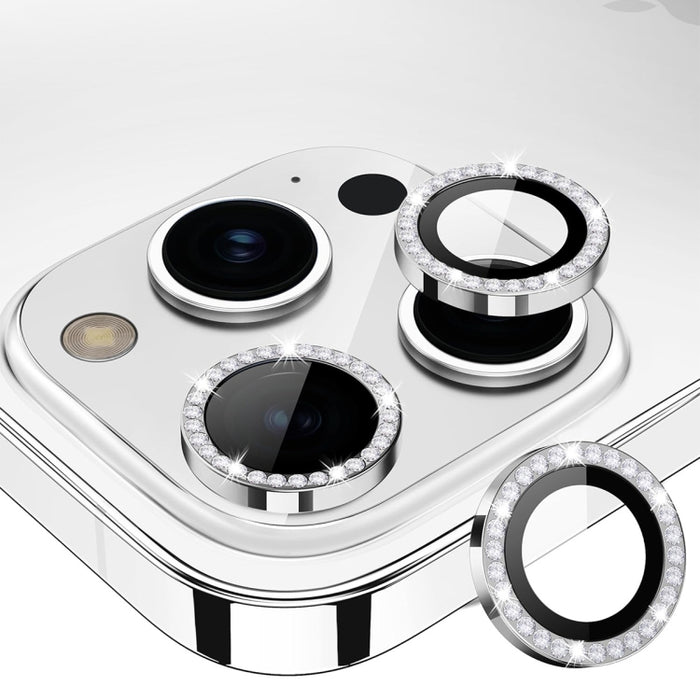 ENKAY AR Antirreflectante Anillo de Diamante Individual Lente de Cámara Vidrio Película Completa, For iPhone 17, For iPhone 17 Pro / 17 Pro Max, For iPhone 15 Pro / 15 Pro Max, For iPhone 15 / 15 Plus