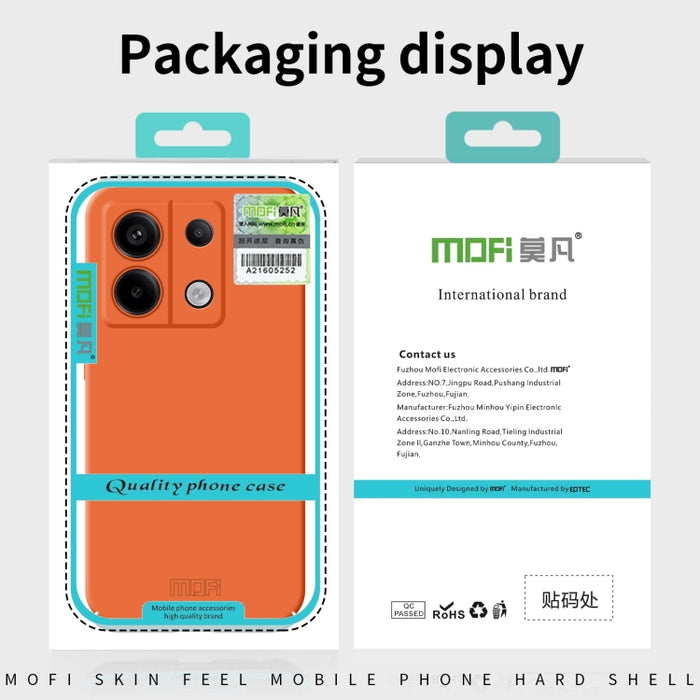 Estuche para teléfono para PC con todo incluido Skin Feel de la serie MOFI Qin, For Xiaomi Redmi Note 14 Pro+ 5G, For Xiaomi Redmi K70 Ultra, For Xiaomi Redmi K70E, For Xiaomi 14 Ultra, For Xiaomi 14 Pro, For Xiaomi 14, For Xiaomi Redmi Note 13 5G     ...