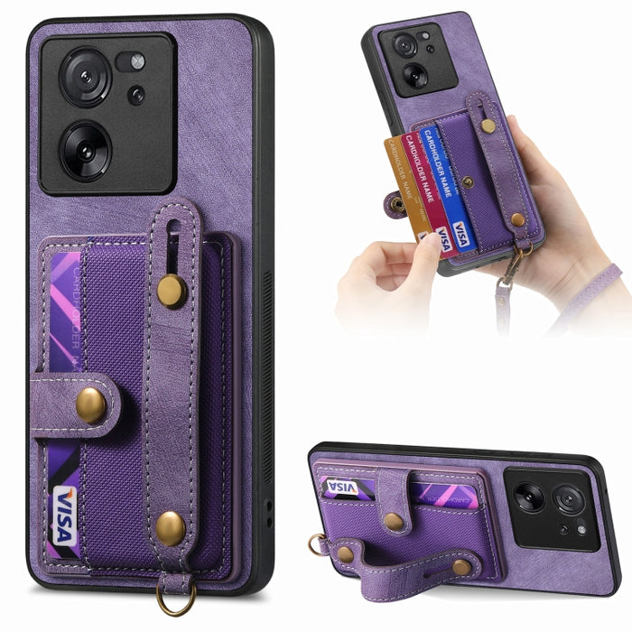 Caja retro del teléfono de la parte posterior del cuero de la cartera de la pulsera cruzada, For Xiaomi Redmi Note 13 Pro 4G, For Xiaomi 14 Pro, For Xiaomi 14, For Xiaomi Redmi Note 13, For Xiaomi Redmi Note 13 Pro+, For Xiaomi Redmi Note 13 Pro 5G    ...