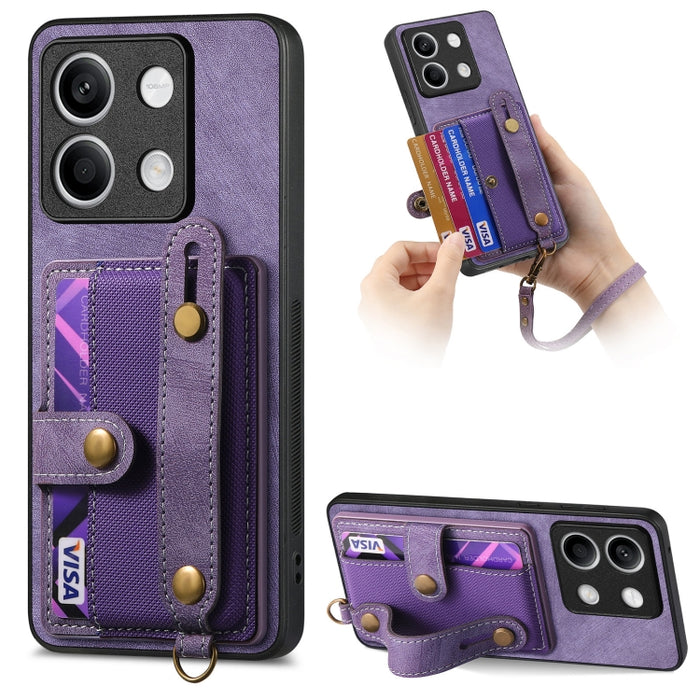 Caja retro del teléfono de la parte posterior del cuero de la cartera de la pulsera cruzada, For Xiaomi Redmi Note 13 Pro 4G, For Xiaomi 14 Pro, For Xiaomi 14, For Xiaomi Redmi Note 13, For Xiaomi Redmi Note 13 Pro+, For Xiaomi Redmi Note 13 Pro 5G    ...