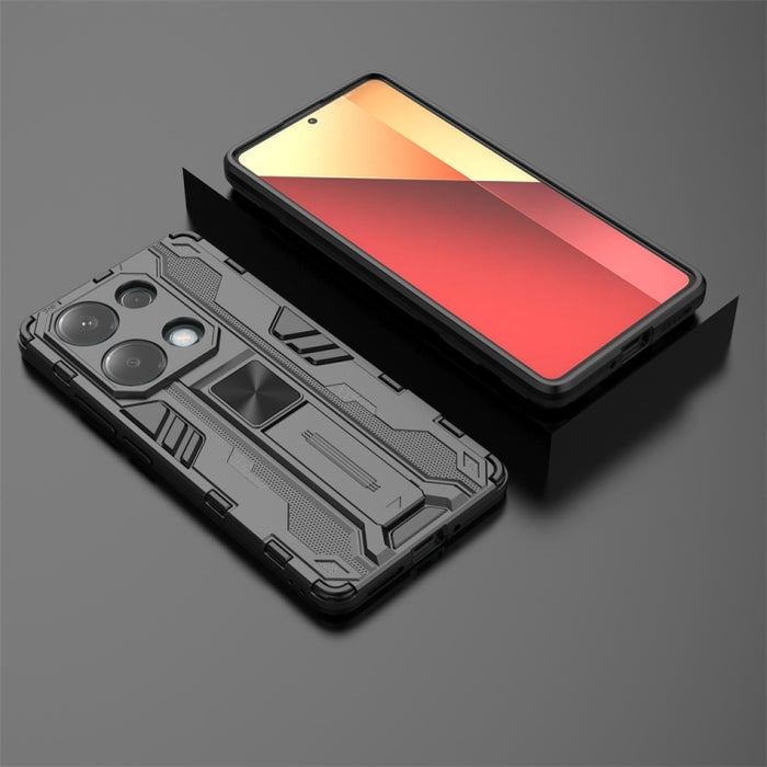 Caja híbrida del teléfono de TPU de la PC de la armadura supersónica, For  Redmi Note 13 Pro 4G