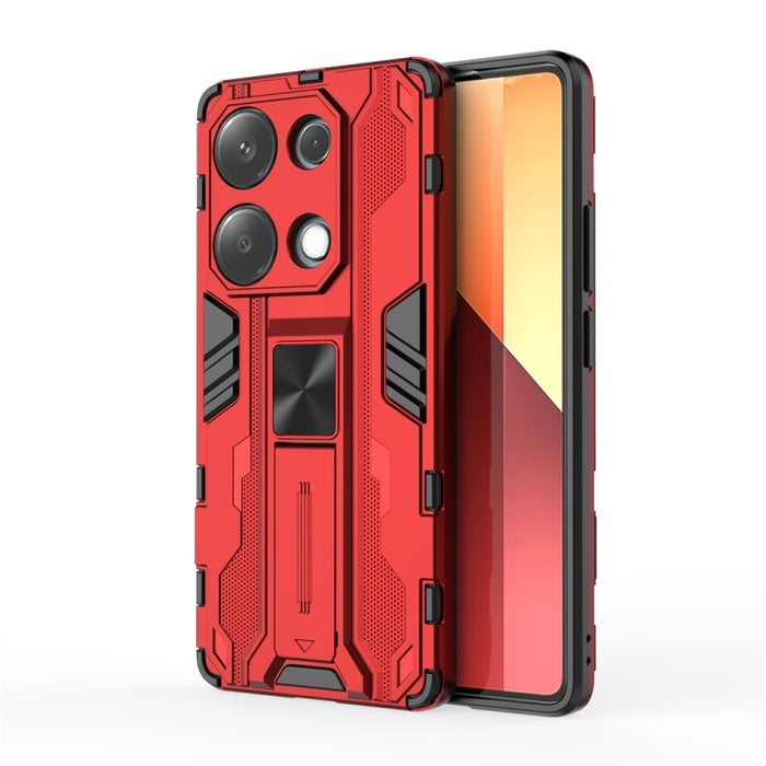 Caja híbrida del teléfono de TPU de la PC de la armadura supersónica, For  Redmi Note 13 Pro 4G