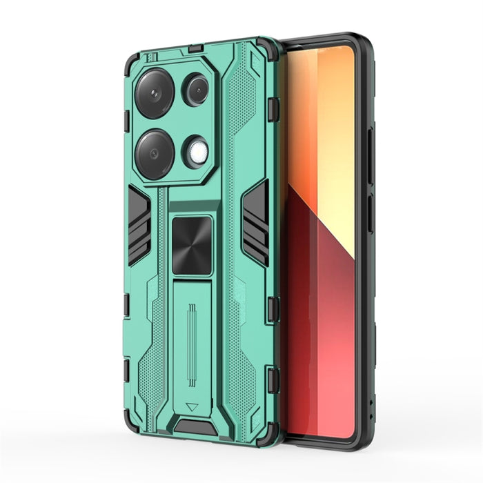 Caja híbrida del teléfono de TPU de la PC de la armadura supersónica, For  Redmi Note 13 Pro 4G