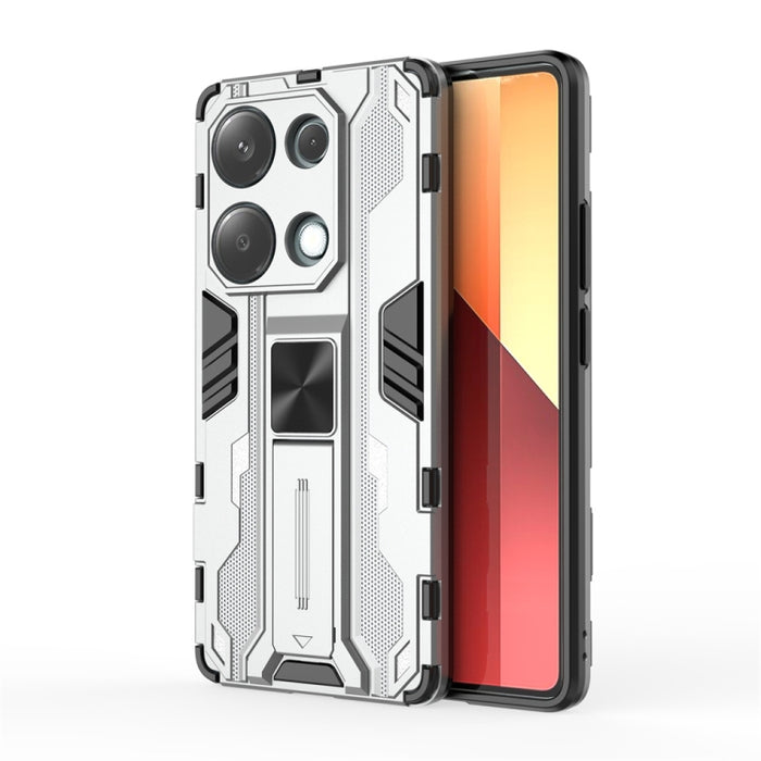 Caja híbrida del teléfono de TPU de la PC de la armadura supersónica, For  Redmi Note 13 Pro 4G