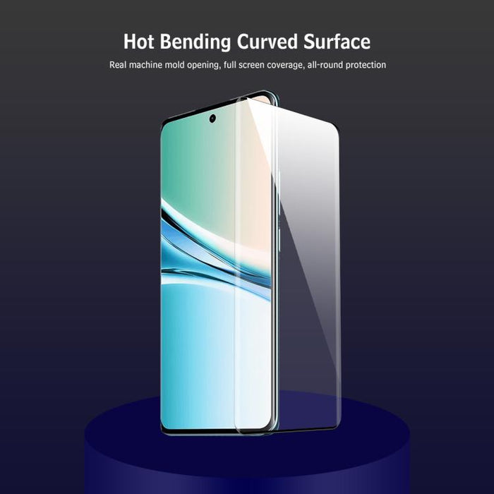 Película de vidrio templado con pegamento lateral completo para doblar con calor ENKAY Hat-Prince de 5 piezas, For Redmi Note 15 Pro+ 5G Global 163.3mm, For Redmi Note 15 5G Global 164mm, For Xiaomi 14 Pro, For Redmi Note 13 Pro+