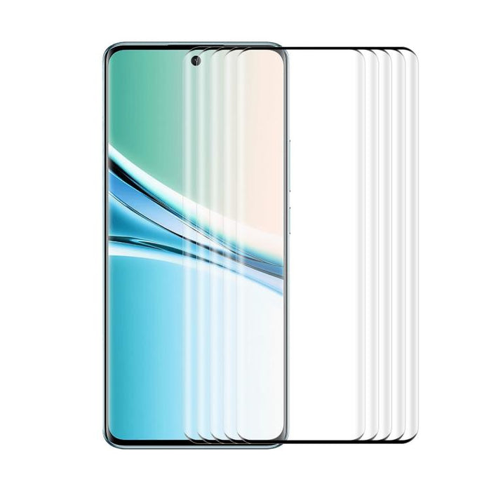 Película de vidrio templado con pegamento lateral completo para doblar con calor ENKAY Hat-Prince de 5 piezas, For Redmi Note 15 Pro+ 5G Global 163.3mm, For Redmi Note 15 5G Global 164mm, For Xiaomi 14 Pro, For Redmi Note 13 Pro+