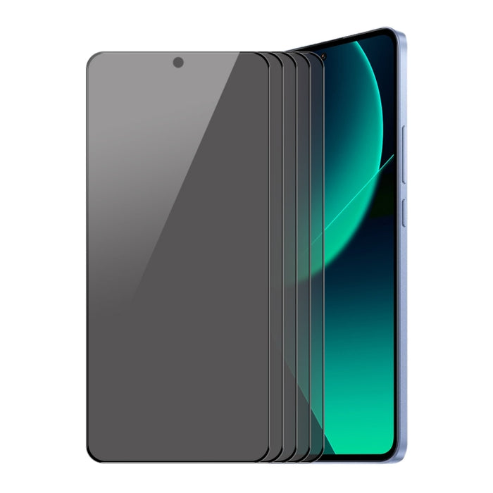 5 piezas ENKAY Hat-Prince 28 grados Anti-peeping Privacidad Pantalla de seda Película de vidrio templado, For Xiaomi 17T Pro 5G, For Redmi 15a 5G, For Xiaomi 17T 5G, For Xiaomi Poco X8 Pro Max 5G, For Xiaomi Poco X8 Pro 5G, For Redmi K90               ...