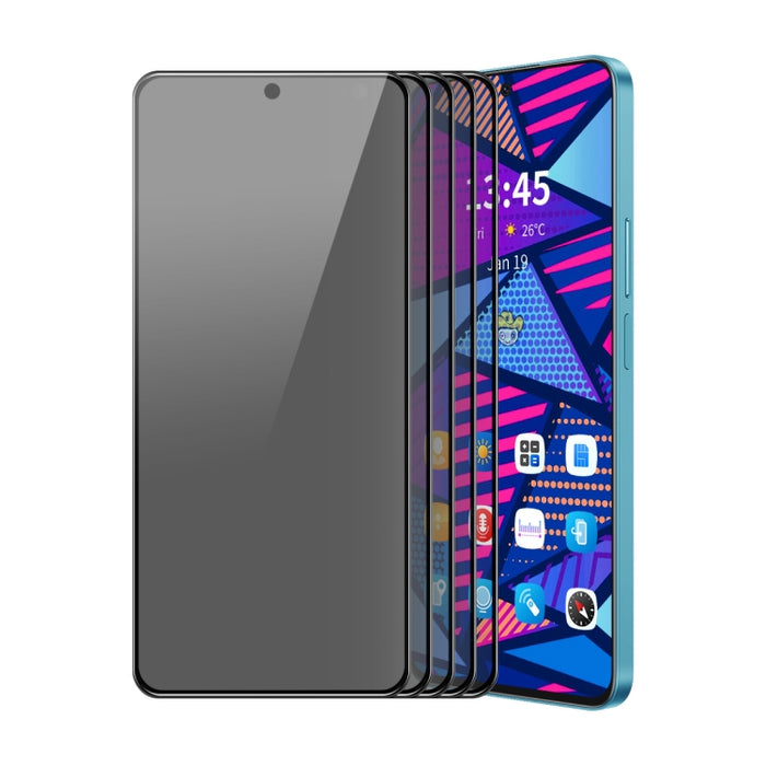 5 piezas ENKAY Hat-Prince 28 grados Anti-peeping Privacidad Pantalla de seda Película de vidrio templado, For Xiaomi 17T Pro 5G, For Redmi 15a 5G, For Xiaomi 17T 5G, For Xiaomi Poco X8 Pro Max 5G, For Xiaomi Poco X8 Pro 5G, For Redmi K90               ...