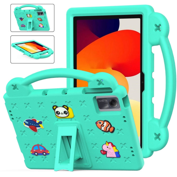 Manejar la caja a prueba de golpes de la tableta de EVA de los niños de Kickstand, For Xiaomi Pad 7 / 7 Pro 2024, For Xiaomi Redmi Pad SE 11 2023, For Xiaomi Redmi Pad SE 4G 8.7