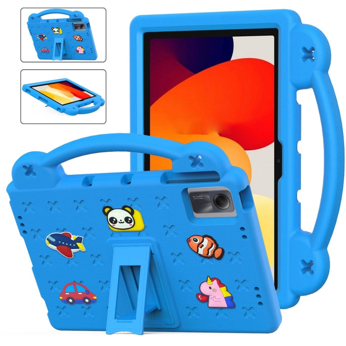 Manejar la caja a prueba de golpes de la tableta de EVA de los niños de Kickstand, For Xiaomi Pad 7 / 7 Pro 2024, For Xiaomi Redmi Pad SE 11 2023, For Xiaomi Redmi Pad SE 4G 8.7