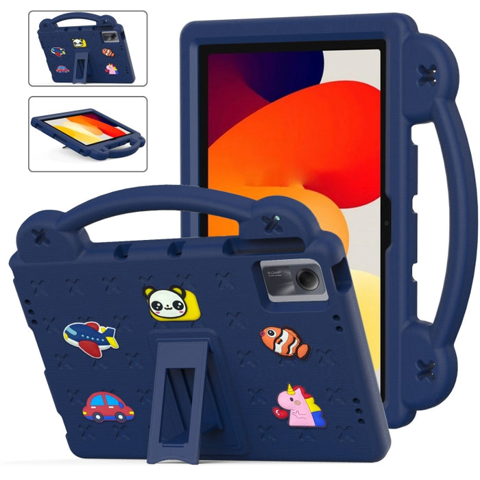 Manejar la caja a prueba de golpes de la tableta de EVA de los niños de Kickstand, For Xiaomi Pad 7 / 7 Pro 2024, For Xiaomi Redmi Pad SE 11 2023, For Xiaomi Redmi Pad SE 4G 8.7