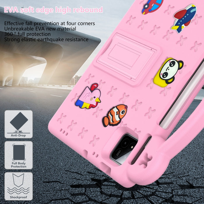 Manejar la caja a prueba de golpes de la tableta de EVA de los niños de Kickstand, For Xiaomi Pad 7 / 7 Pro 2024, For Xiaomi Redmi Pad SE 11 2023, For Xiaomi Redmi Pad SE 4G 8.7