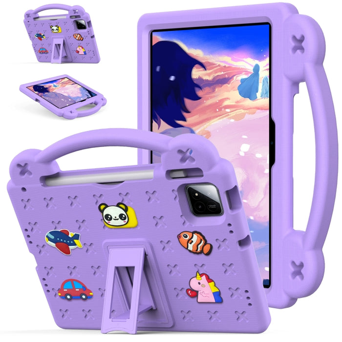 Manejar la caja a prueba de golpes de la tableta de EVA de los niños de Kickstand, For Xiaomi Pad 7 / 7 Pro 2024, For Xiaomi Redmi Pad SE 11 2023, For Xiaomi Redmi Pad SE 4G 8.7