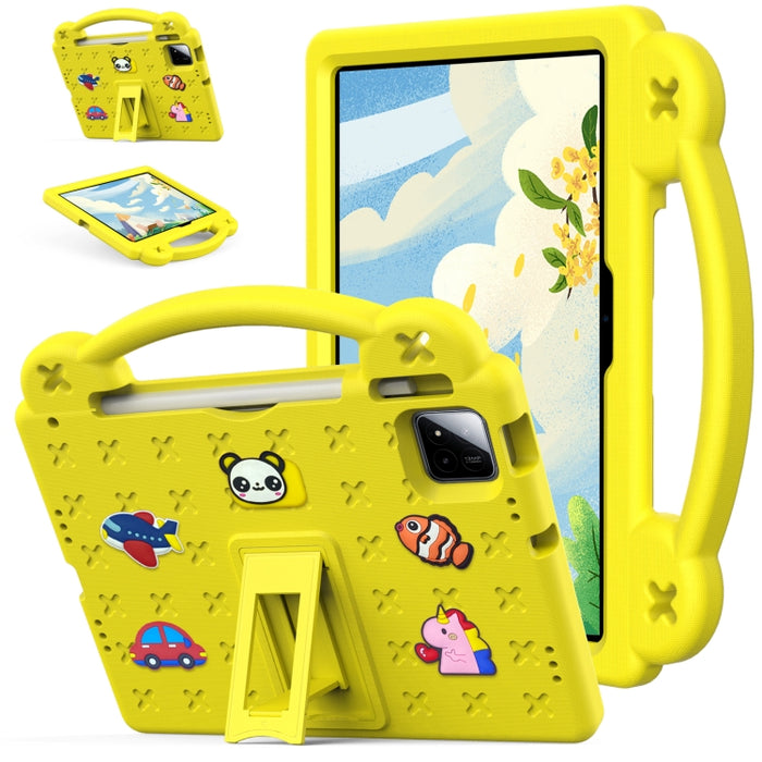 Manejar la caja a prueba de golpes de la tableta de EVA de los niños de Kickstand, For Xiaomi Pad 7 / 7 Pro 2024, For Xiaomi Redmi Pad SE 11 2023, For Xiaomi Redmi Pad SE 4G 8.7