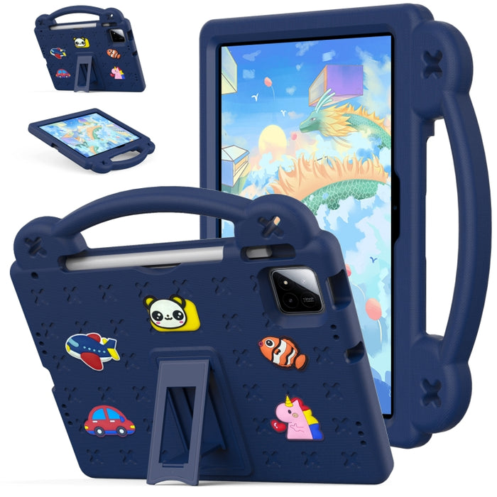 Manejar la caja a prueba de golpes de la tableta de EVA de los niños de Kickstand, For Xiaomi Pad 7 / 7 Pro 2024, For Xiaomi Redmi Pad SE 11 2023, For Xiaomi Redmi Pad SE 4G 8.7