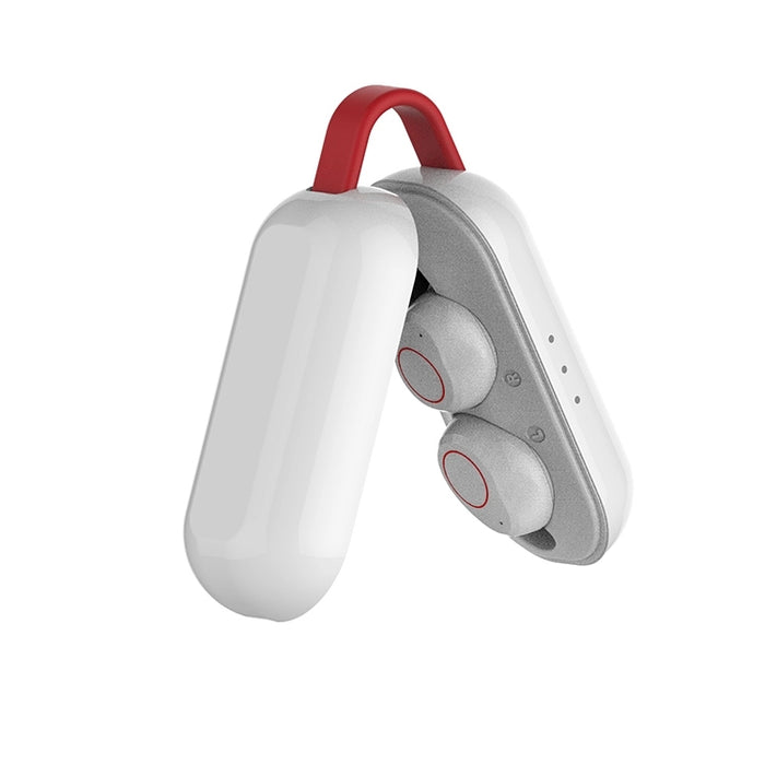 5.0 verdadero en los auriculares inalámbricos de los auriculares de botón TWS de Bluetooth con la caja de carga