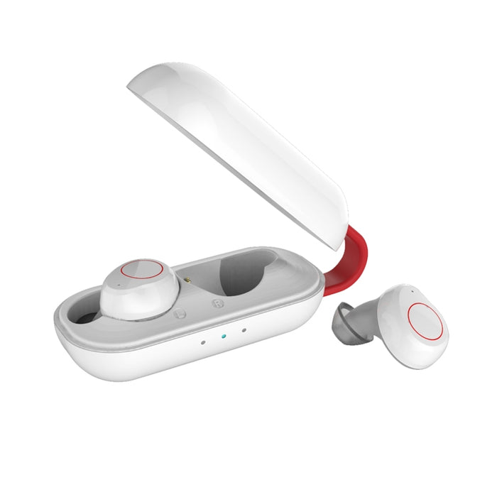 5.0 verdadero en los auriculares inalámbricos de los auriculares de botón TWS de Bluetooth con la caja de carga