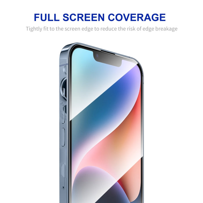 ENKAY Película de vidrio completa de silicio con alto contenido de alúmina de fácil instalación, For iPhone 17 Pro Max, For iPhone 17 Pro, For iPhone 17, For iPhone Air, For iPhone 16 Pro Max, For iPhone 16 Pro, For iPhone 16 Plus, For iPhone 16       ...