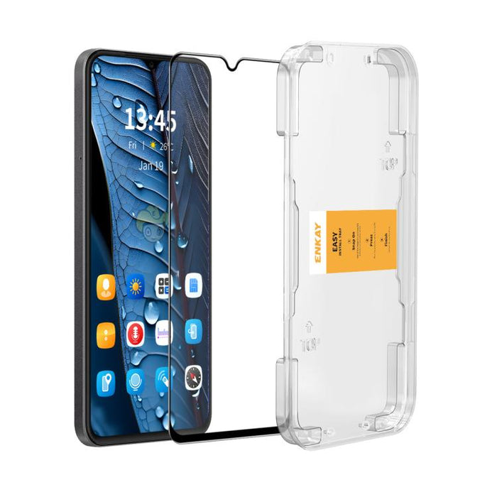 ENKAY Película de vidrio completa de silicio con alto contenido de alúmina de fácil instalación, For Redmi 15a 5G, For Redmi Note 15 Pro 5G Global 163.6mm, For Xiaomi 15T Pro, For Xiaomi 15T, For Redmi 13X, For Redmi A5 4G 171.7mm, For Redmi Note 14S 4...
