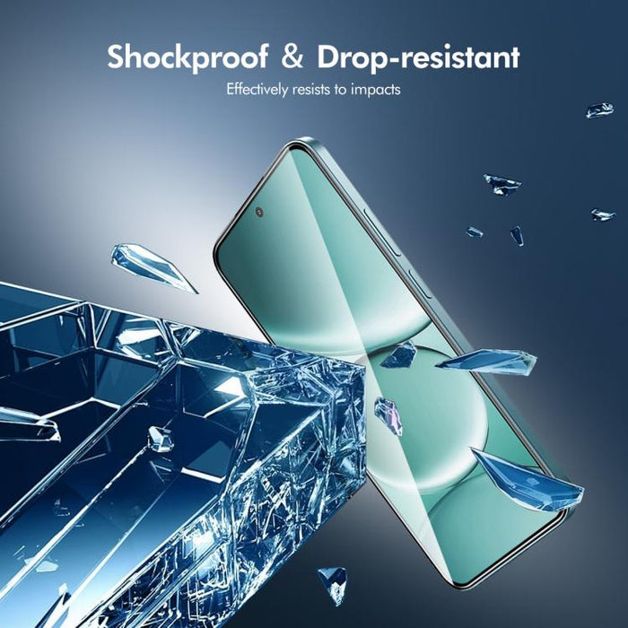 ENKAY Película de vidrio completa de silicio con alto contenido de alúmina de fácil instalación, For Redmi 15a 5G, For Redmi Note 15 Pro 5G Global 163.6mm, For Xiaomi 15T Pro, For Xiaomi 15T, For Redmi 13X, For Redmi A5 4G 171.7mm, For Redmi Note 14S 4...