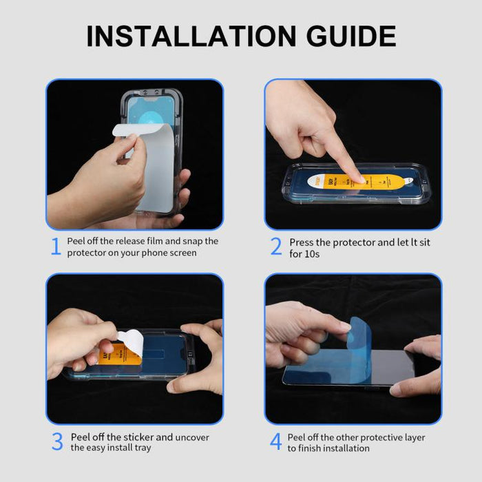 ENKAY Película de vidrio completa de silicio con alto contenido de alúmina de fácil instalación, For Redmi 15a 5G, For Redmi Note 15 Pro 5G Global 163.6mm, For Xiaomi 15T Pro, For Xiaomi 15T, For Redmi 13X, For Redmi A5 4G 171.7mm, For Redmi Note 14S 4...