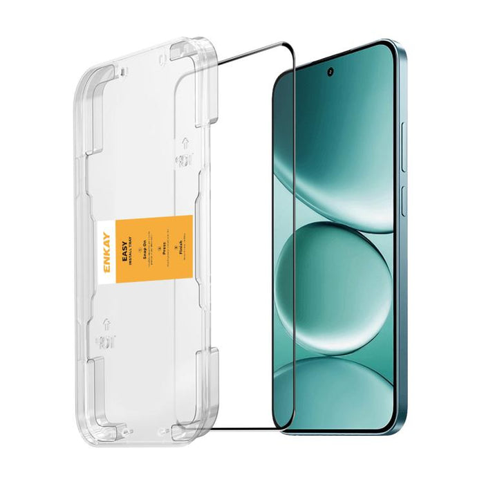 ENKAY Película de vidrio completa de silicio con alto contenido de alúmina de fácil instalación, For Redmi 15a 5G, For Redmi Note 15 Pro 5G Global 163.6mm, For Xiaomi 15T Pro, For Xiaomi 15T, For Redmi 13X, For Redmi A5 4G 171.7mm, For Redmi Note 14S 4...